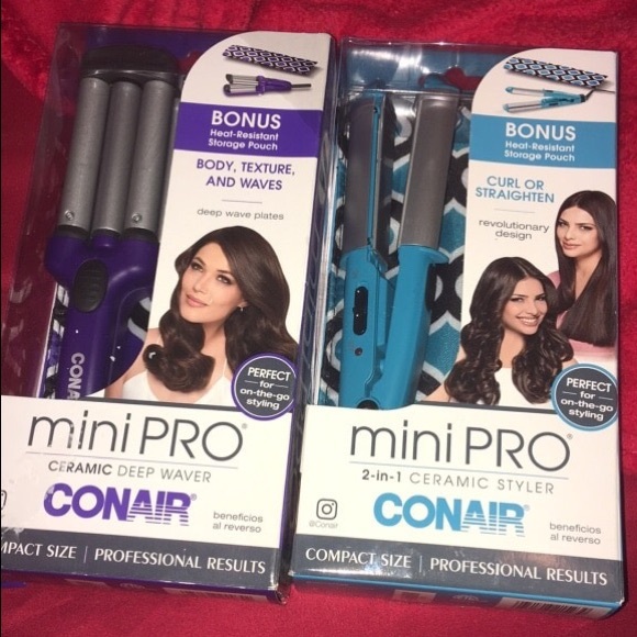 Conair Other Mini Hair Straightener Mini Deep Waver Poshmark